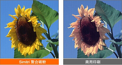 柯尼卡美能達C458彩粉效果
